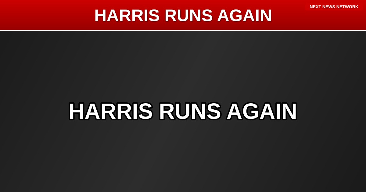 DELUSIONAL: Kamala Harris Floats ANOTHER Presidential Run While Black Voters REJECT Her Failed Leadership