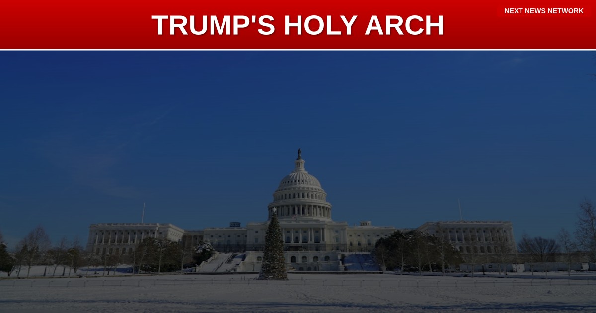 BREAKING: Trump UNVEILS Triumphal Arch Renderings With 'ONE NATION UNDER GOD' Inscription