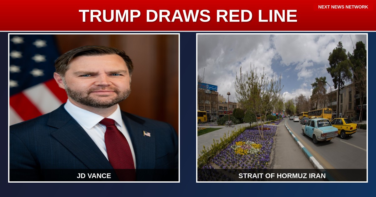 TRUMP DRAWS RED LINE: Iran Will NOT Control Strait of Hormuz as VP Vance Heads to Pakistan for High-Stakes Talks
