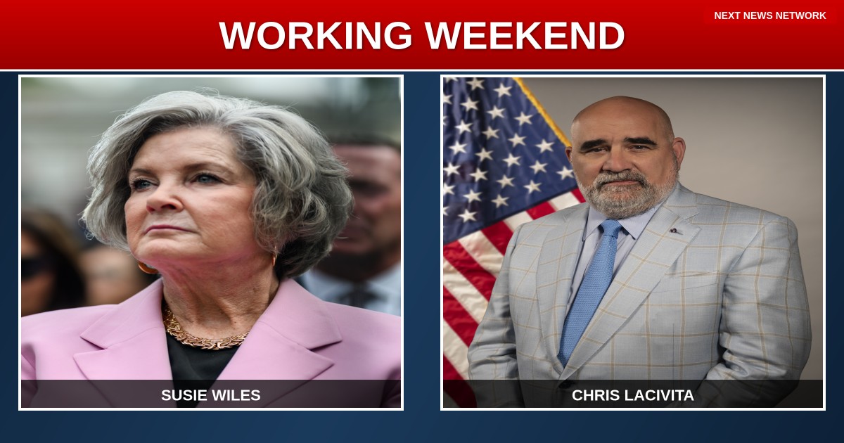 WORKING PRESIDENT: Trump Arrives at Virginia Winery with Top Advisors for Weekend Strategy Sessions