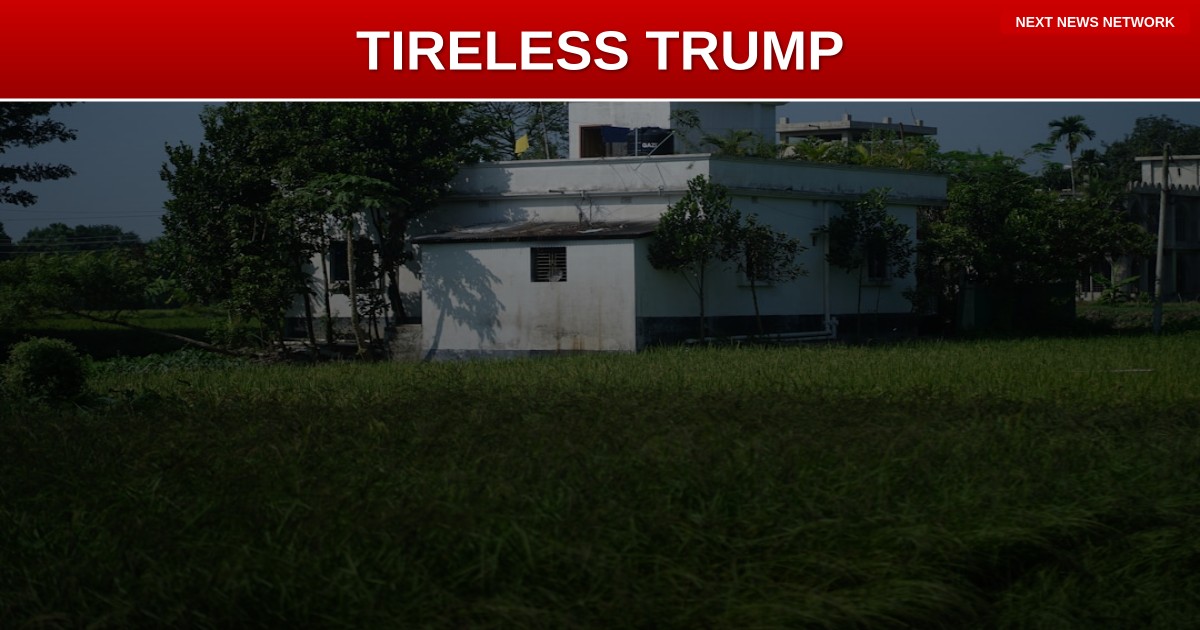 TIRELESS: President Trump Returns to Washington After Another Day Fighting for America