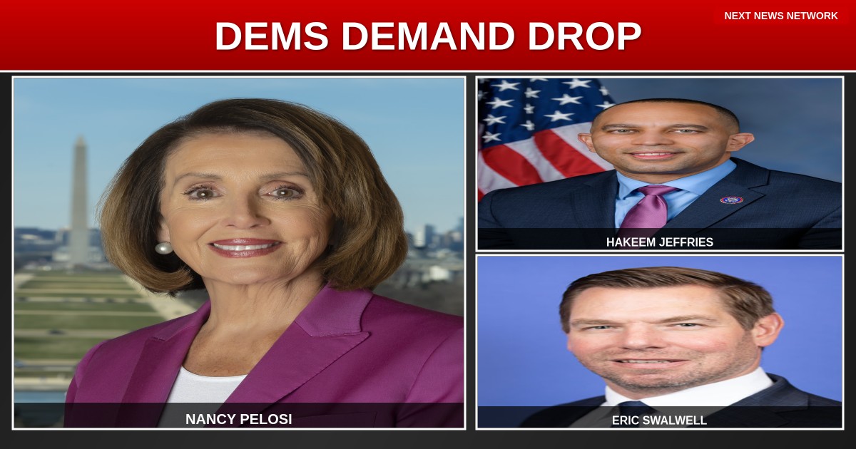 BREAKING: Pelosi, Jeffries DEMAND Swalwell Drop CA Governor Bid — But Stay SILENT on This Key Detail