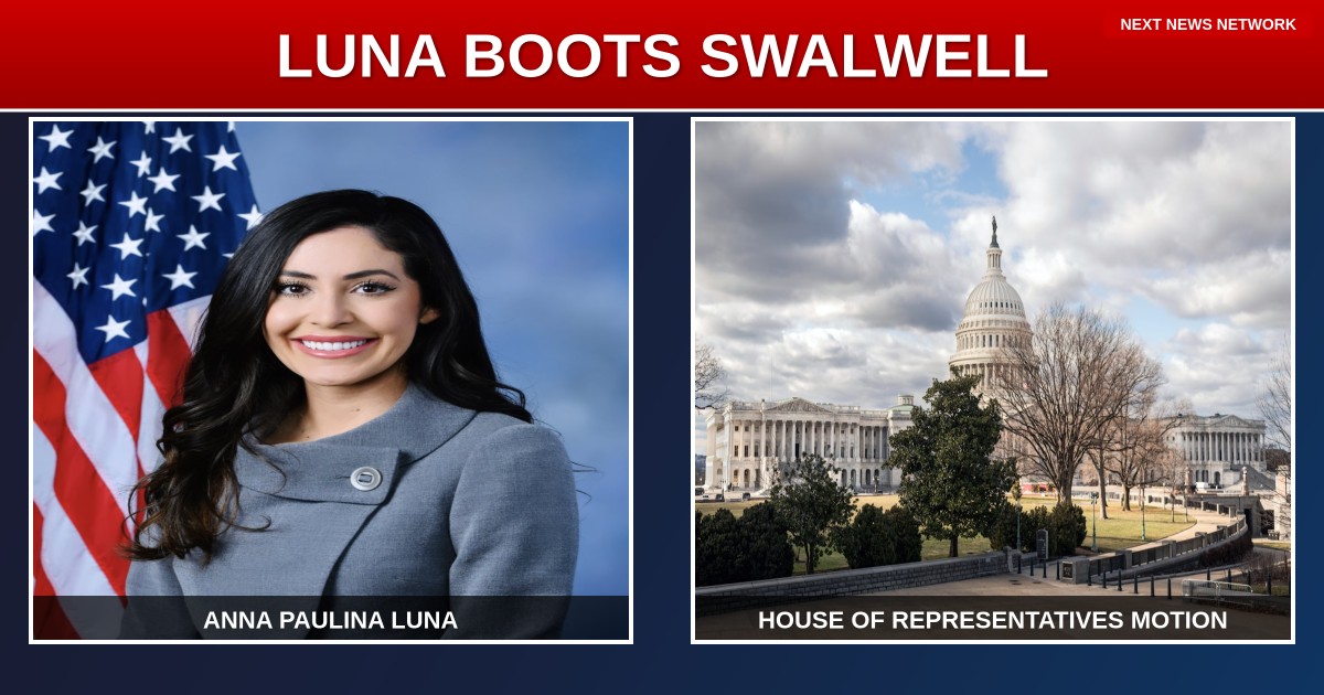 BREAKING: Anna Paulina Luna Files Motion to BOOT Eric Swalwell From House Over Sexual Assault Claims