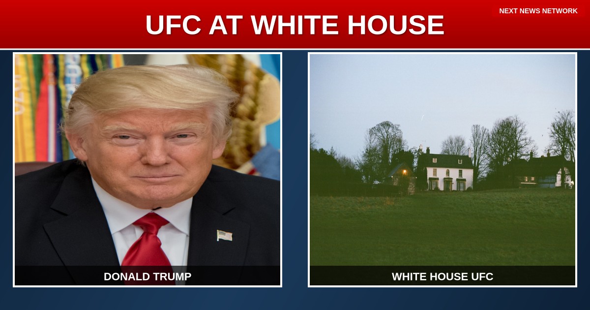 BREAKING: Trump Arrives in Miami as White House Announces EPIC UFC Fight at 1600 Pennsylvania Avenue