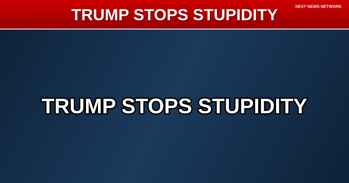 VICTORY: Trump Stops UK's 'Great Stupidity' in Chagos Islands Giveaway