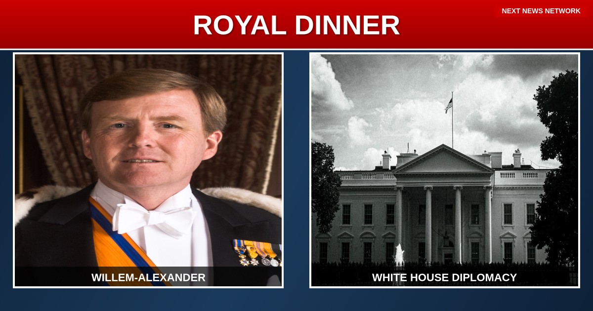 TRUMP Welcomes Dutch Royalty to White House for High-Stakes State Dinner