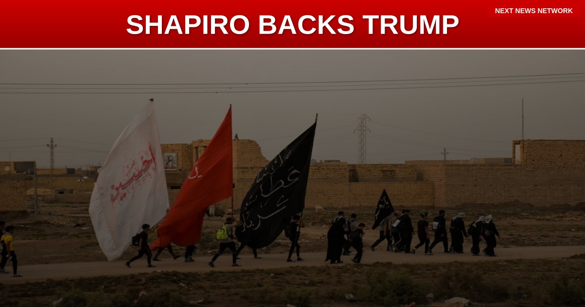 Ben Shapiro BACKS Trump Against 'Fringe' Critics as Iran War Heats Up
