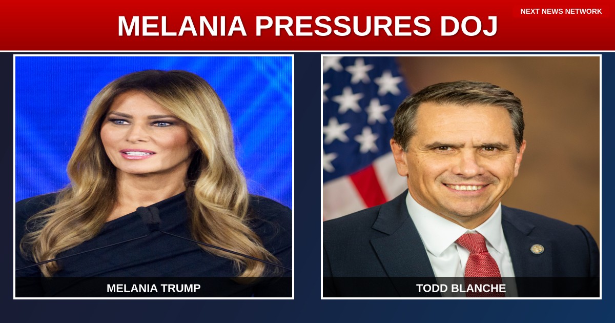 FIRST LADY PRESSURE: Melania Trump's Epstein Comments Force DOJ Chief Todd Blanche Into Action