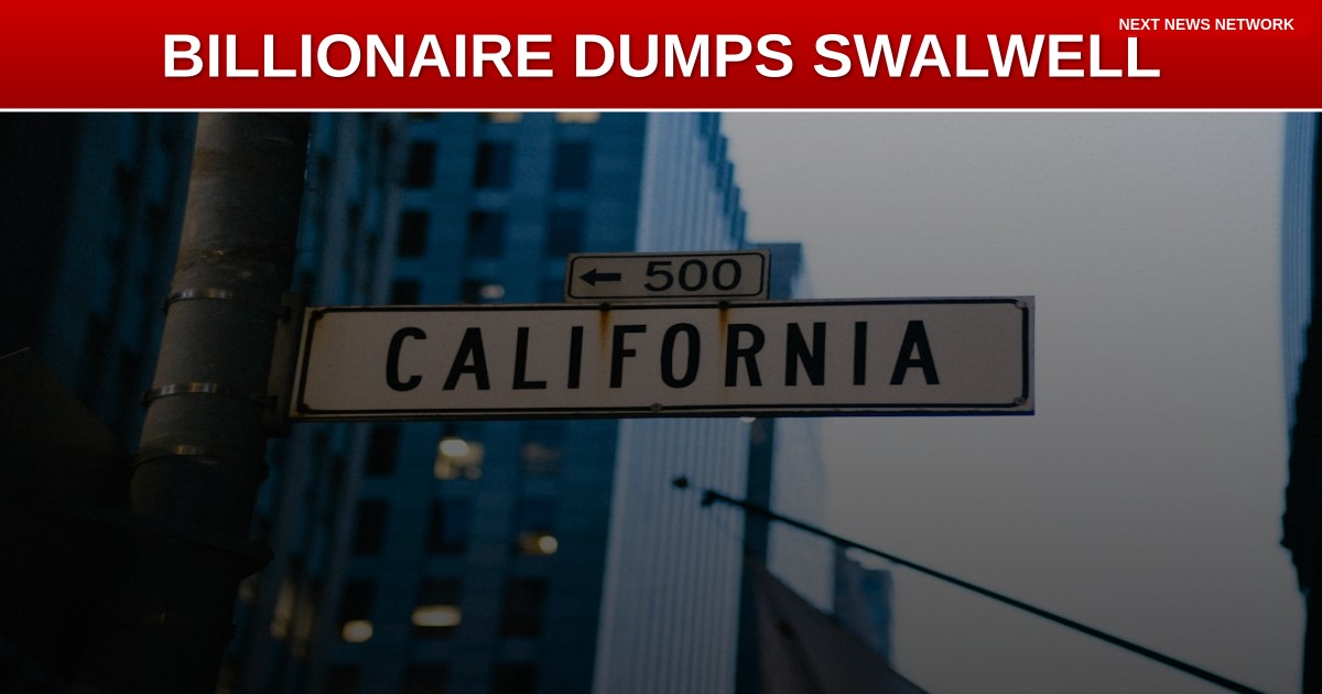 EXPOSED: Billionaire DUMPS Swalwell, Demands $1M Back After Rape Allegations Surface
