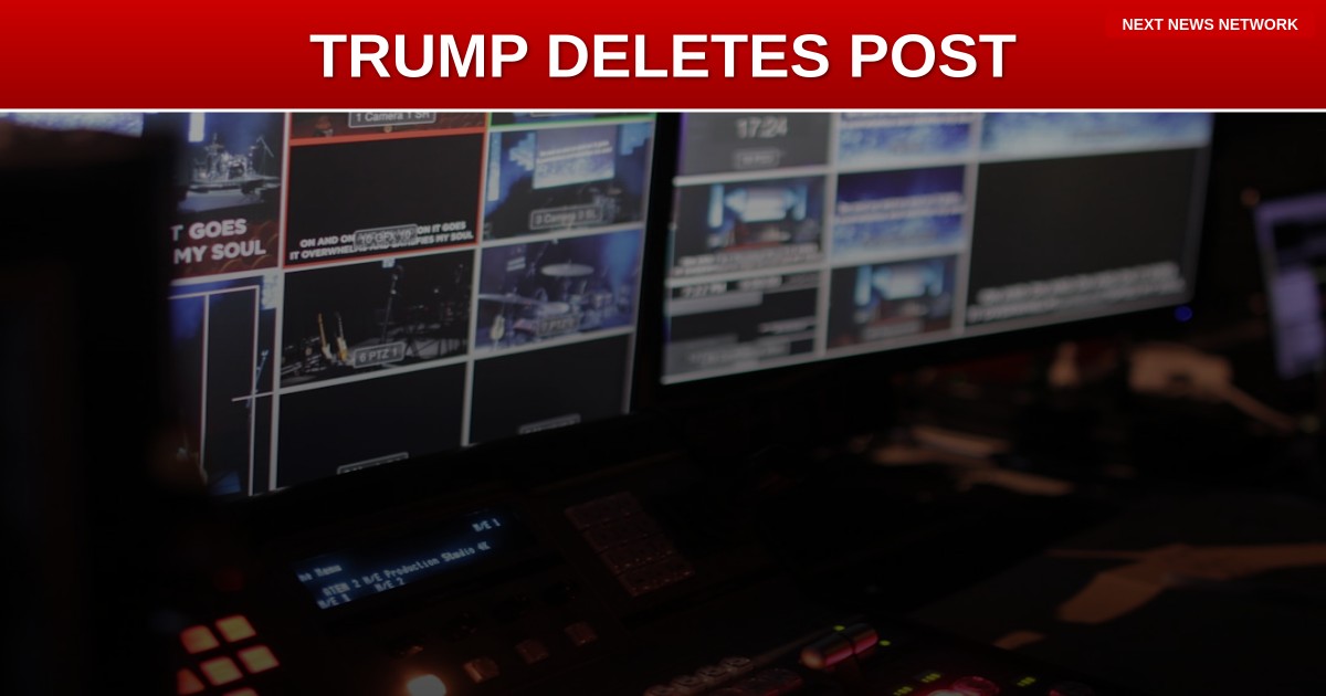 MEDIA HYSTERIA: Trump Removes Truth Social Post After Left-Wing Outrage Machine Goes Into Overdrive