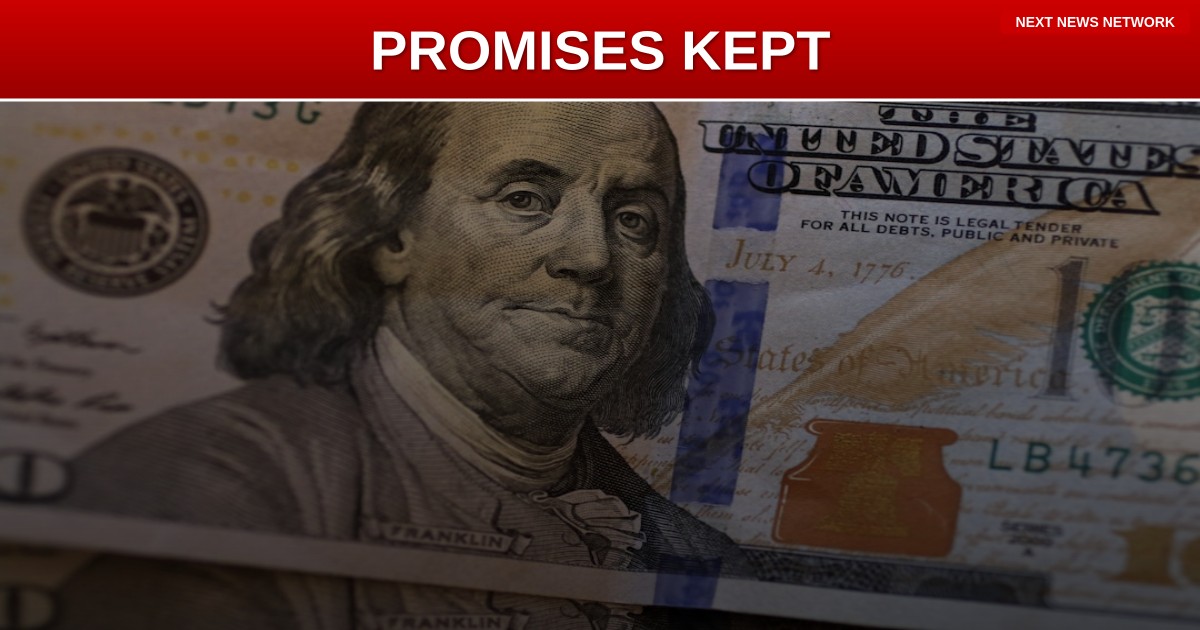 PROMISES KEPT: Trump Administration DELIVERS Tax-Free Tips for America's Working Heroes
