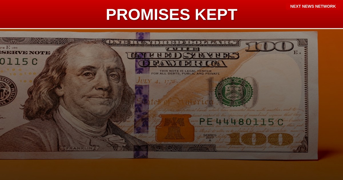 PROMISES KEPT: Trump Delivers NO TAX ON TIPS as America First Agenda Continues to WIN