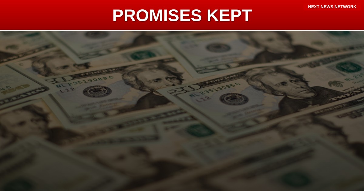 PROMISES KEPT: Trump Delivers NO TAX ON TIPS as Working Americans Finally Get Relief