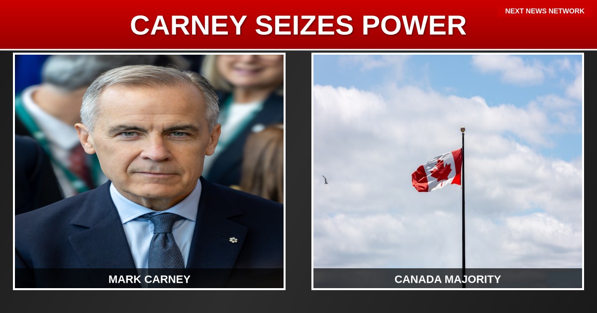 DANGEROUS: Trump-Hating Liberal Mark Carney Seizes MAJORITY Power in Canada