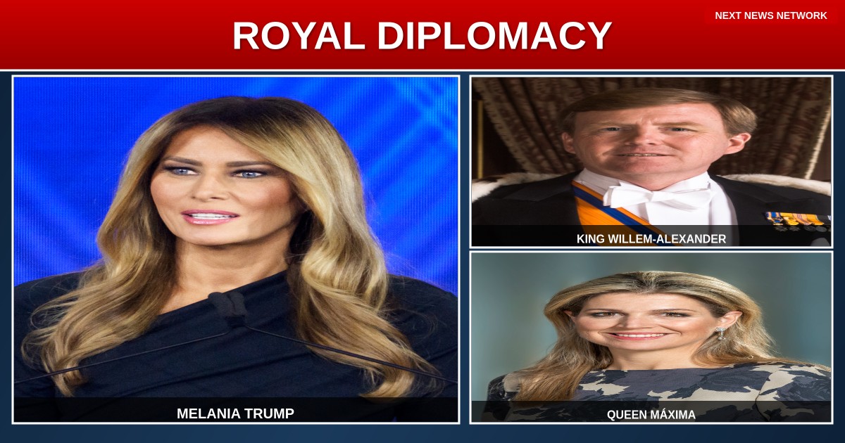 ROYAL DIPLOMACY: Trump and Melania Host Dutch King and Queen in STUNNING White House Display