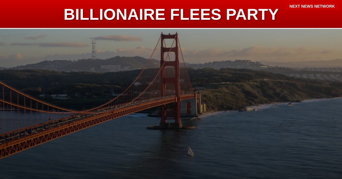 BREAKING: California Billionaire ABANDONS Democrats After Swalwell Sex Scandal Rocks Party