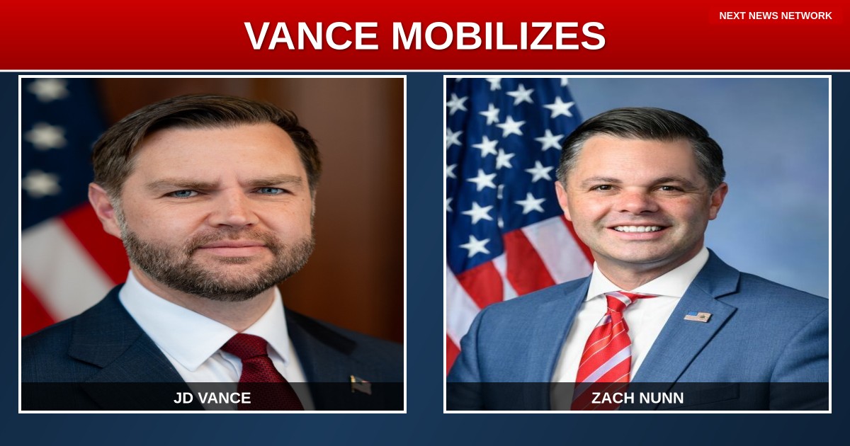 VP Vance MOBILIZES for Iowa Battle: White House Sends Heavy Artillery to Save MAGA Congressman