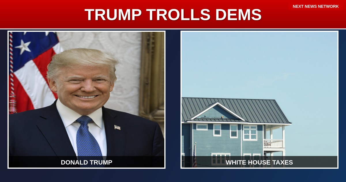 TRUMP'S WHITE HOUSE TROLLS DEMOCRATS With Epic 'Lo-Fi Tax Return' Video