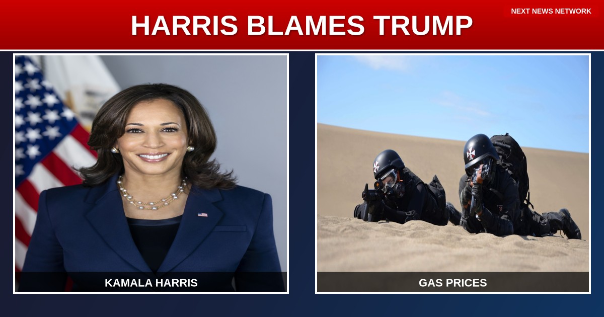 DELUSIONAL: Kamala Harris BLAMES Trump for Gas Prices After Iran War She Would Have Started Years Ago