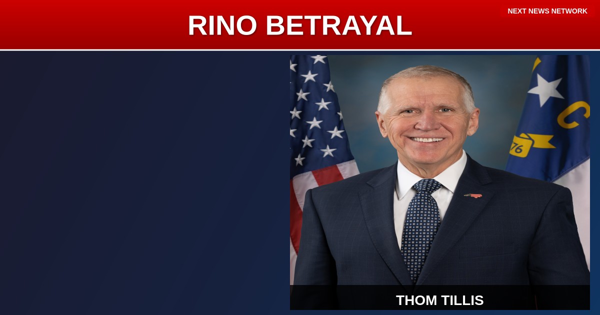 RINO Thom Tillis DEMANDS Trump Apologize to Pope - Stabbing President in the Back