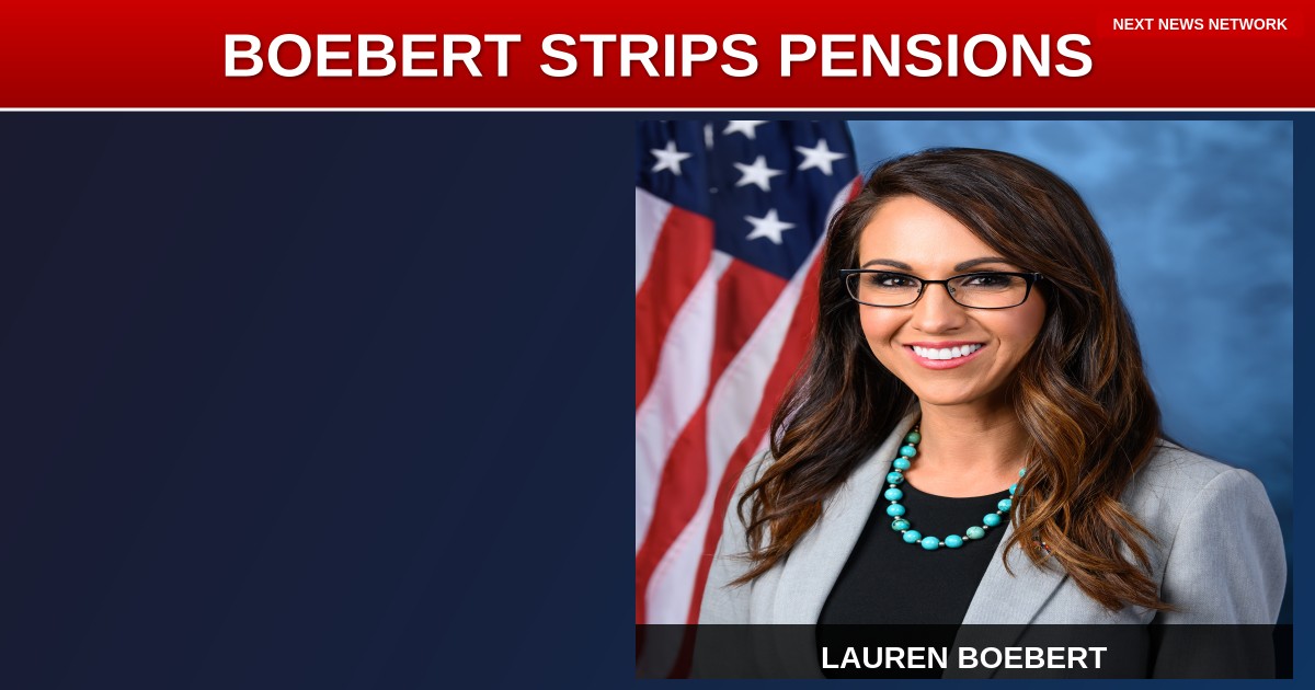 EXPOSED: Boebert Moves to STRIP Swamp Creatures Swalwell and Gonzales of Taxpayer-Funded Pensions
