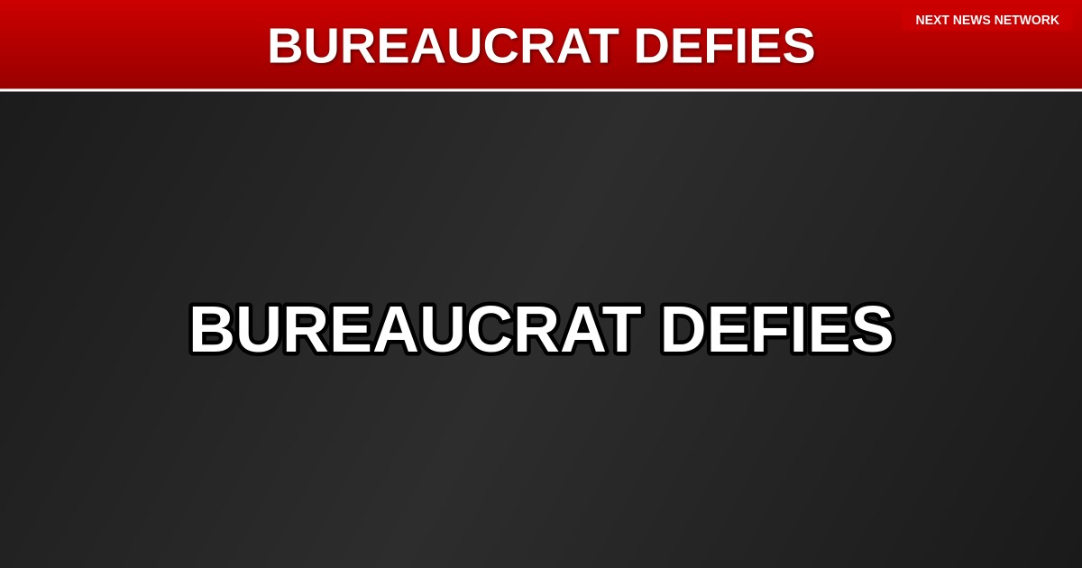 EXPOSED: Deep State Bureaucrat Defies Trump by Running Agency SOLO Despite Republican Vacancies