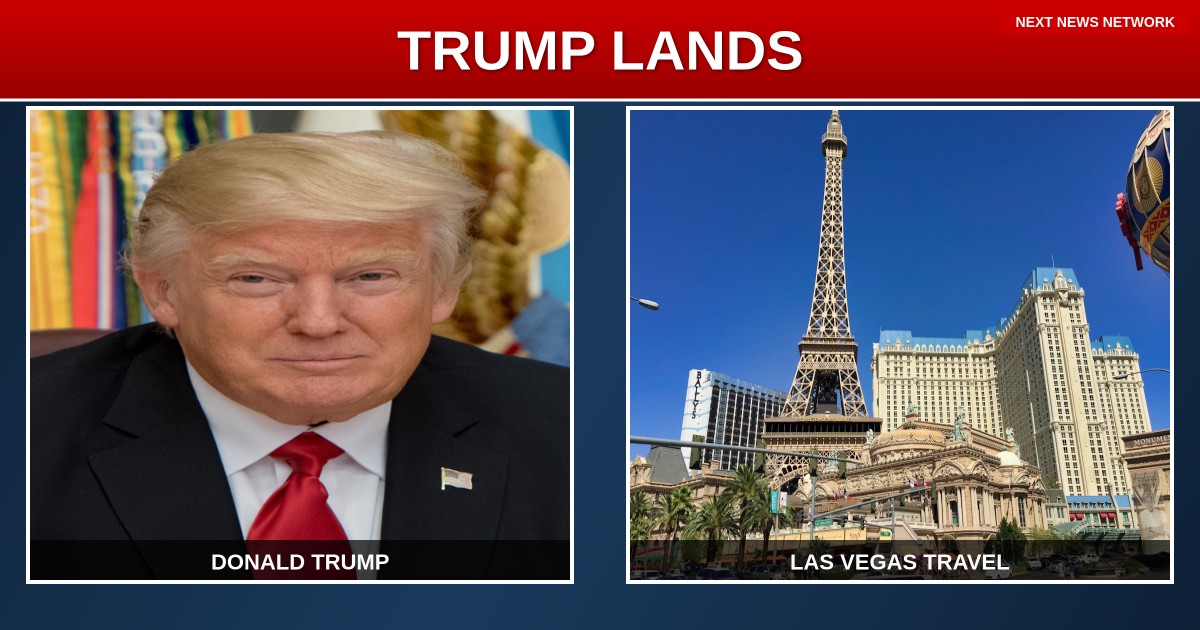 WHEELS DOWN: President Trump Lands in Las Vegas as America First Agenda Hits the Road
