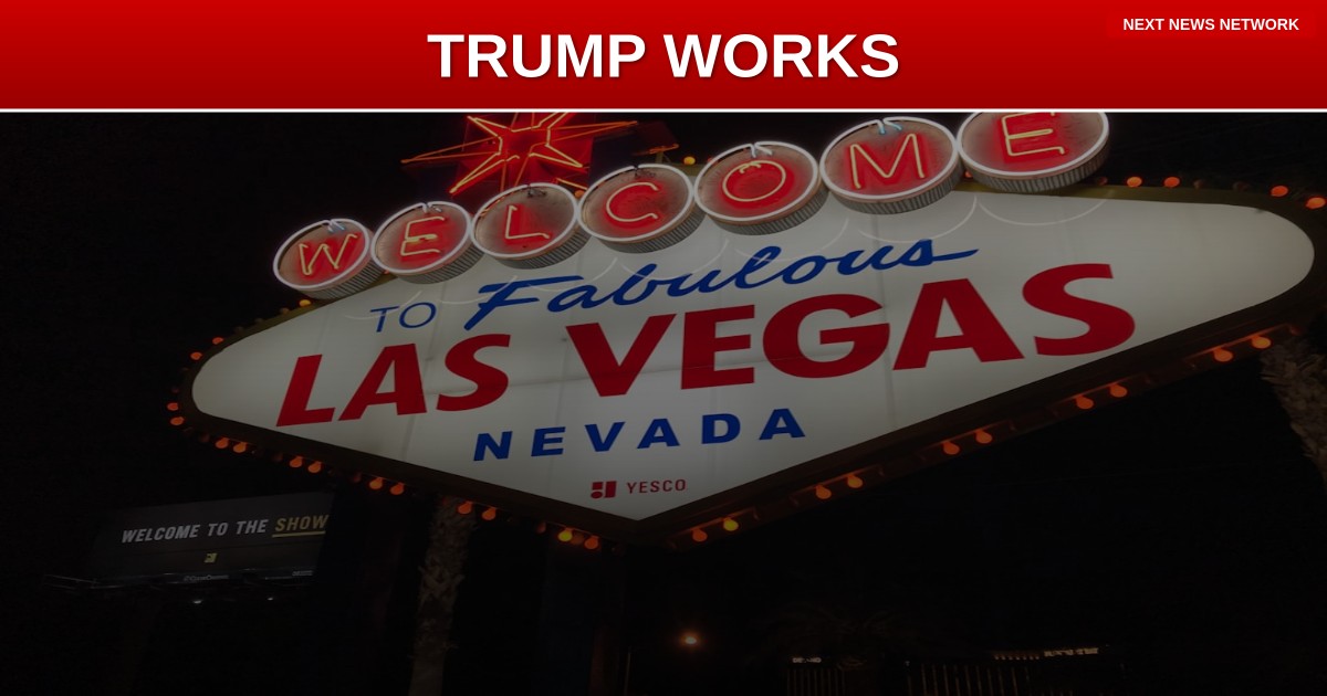 WORKING PRESIDENT: Trump Touches Down in Las Vegas for Roundtable with American Workers