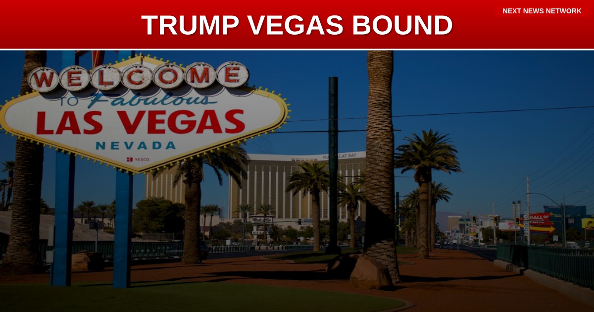 PRESIDENT TRUMP Heads to Vegas After Packed Day Serving the American People