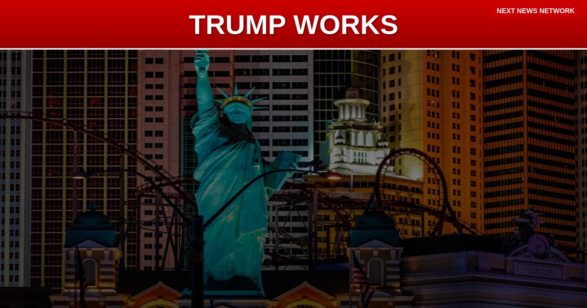 WORKING PRESIDENT: Trump Wraps Up Busy Day in Las Vegas, Returns to His Hotel