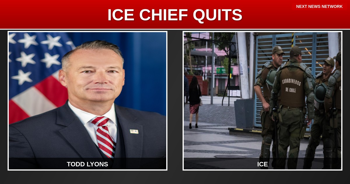 BREAKING: ICE Acting Director Todd Lyons RESIGNS Amid Trump's Mass Deportation Push