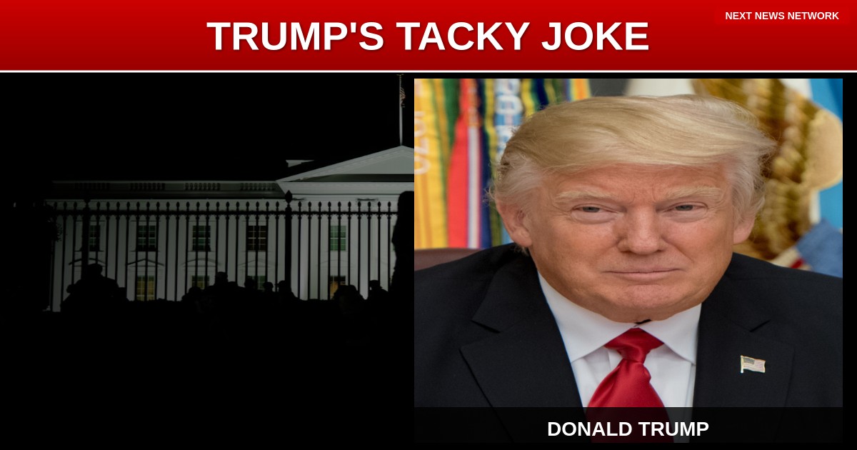 CLASSIC TRUMP: President Jokes McDonald's DoorDash to White House Was 'A Little Tacky'