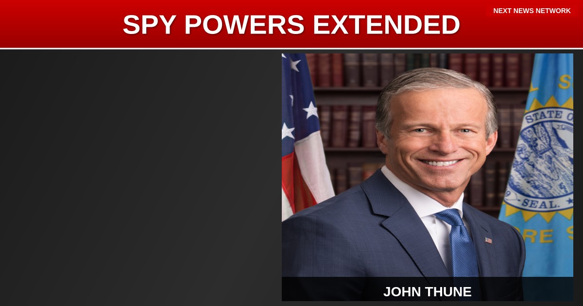 SURVEILLANCE STATE: Senate Quietly EXTENDS Spy Powers Without Debate - Where's the Fight?