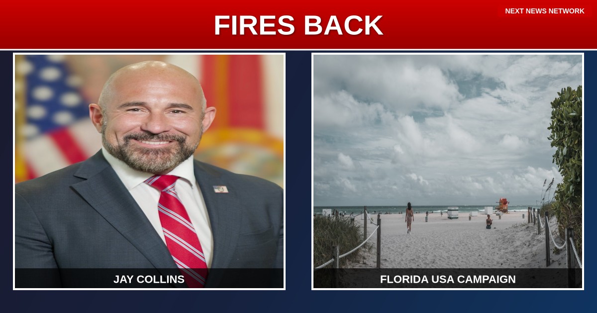 BREAKING: Florida Lt. Gov Jay Collins FIRES BACK at 'Bulls***' Exit Rumors in Governor Race