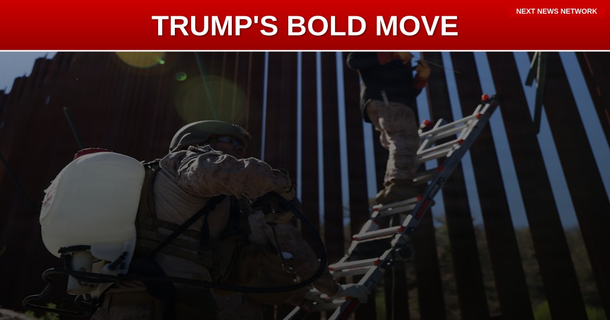 BREAKING: TRUMP UNVEILS BOLD BORDER SECURITY INITIATIVE TO PROTECT AMERICA