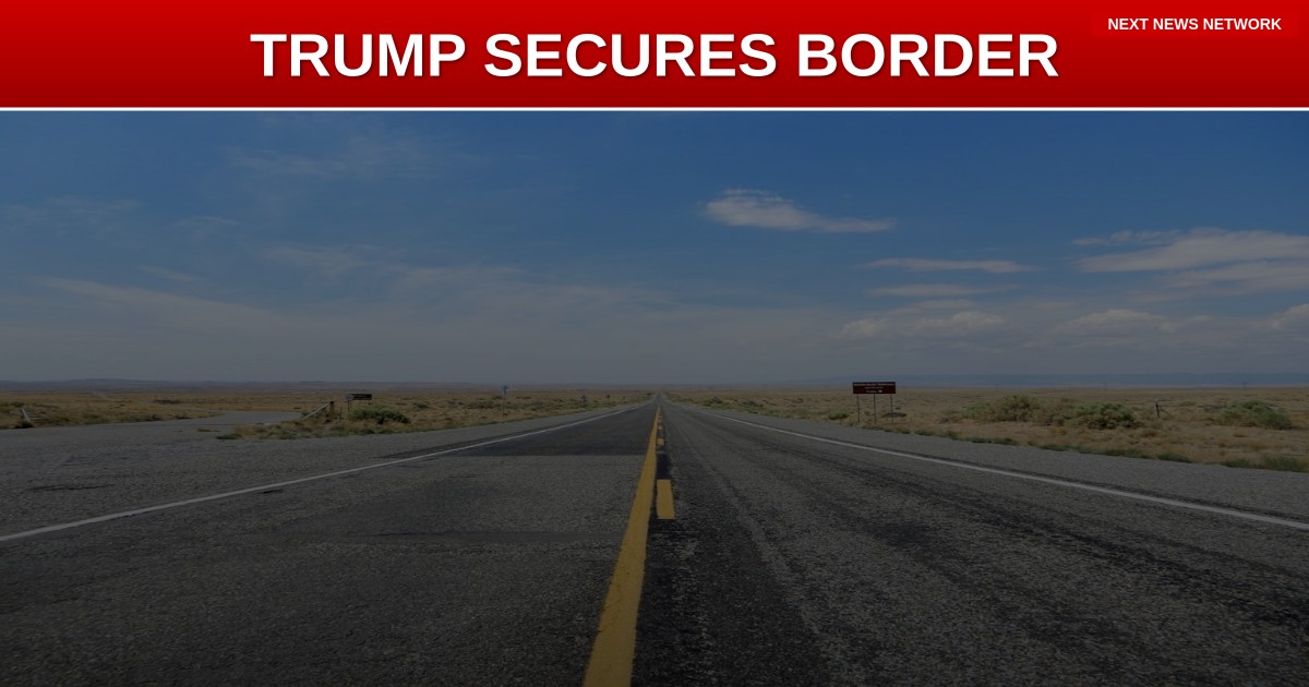 BREAKING: TRUMP SECURES AMERICA'S BORDER WITH NEW LEGISLATION