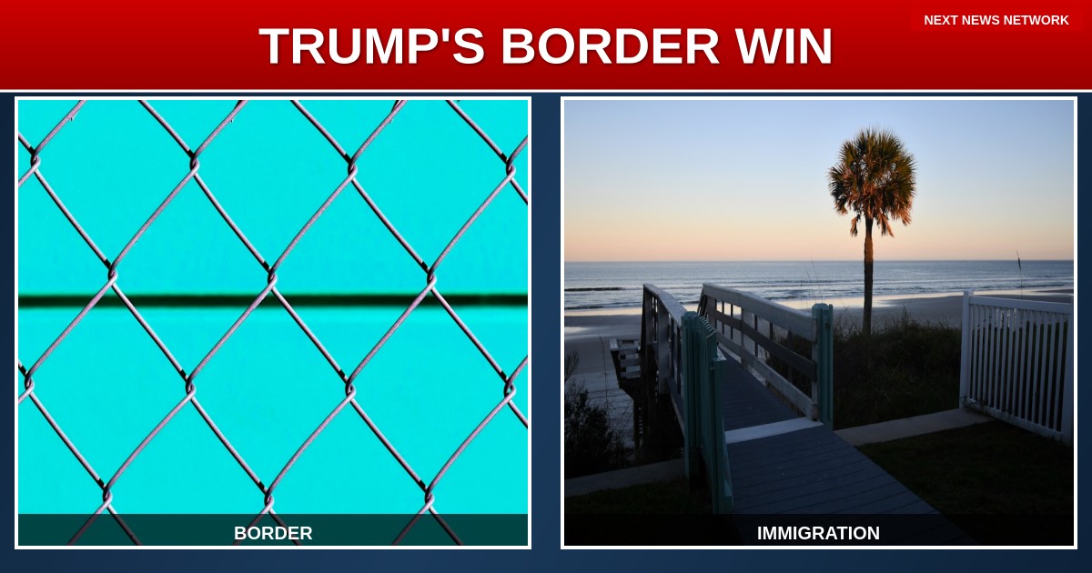 BREAKING: TRUMP ADMINISTRATION SECURES MAJOR BORDER VICTORY AS ILLEGAL CROSSINGS PLUMMET