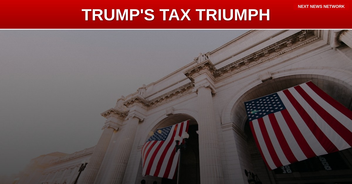 BREAKING: TRUMP REVOLUTIONIZES TAX CODE WITH HISTORIC REFORM BILL!