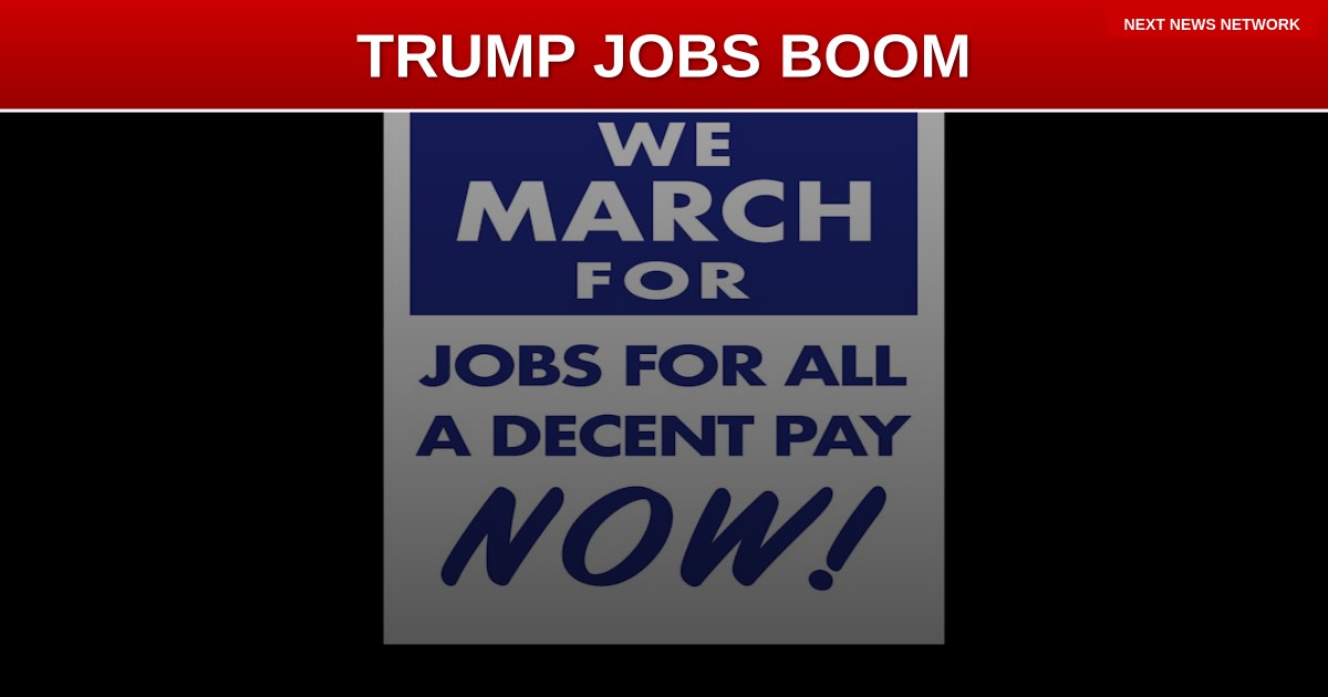 BREAKING: TRUMP'S ECONOMIC SUCCESS – RECORD LOW UNEMPLOYMENT AND JOB BOOM!