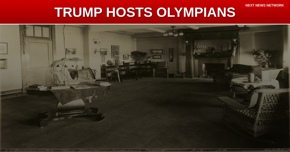 BREAKING: President Trump HOSTS Team USA at the White House for a WINTER OLYMPICS CELEBRATION!