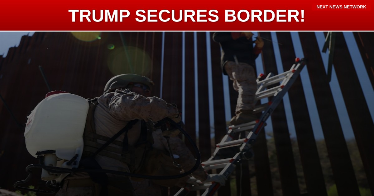 BREAKING: Trump Administration's BORDER CRACKDOWN Leads to HISTORIC DECREASE in Illegal Immigration!