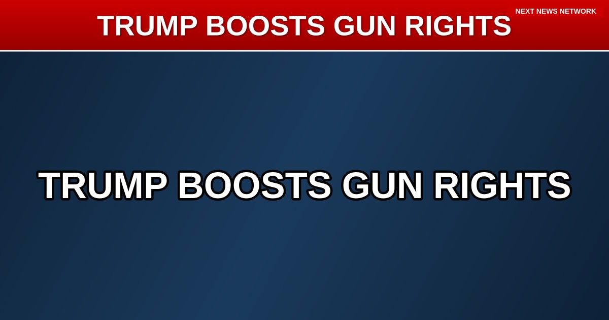 BREAKING: Trump Administration EXPANDS National Concealed Carry Reciprocity in Major Second Amendment VICTORY