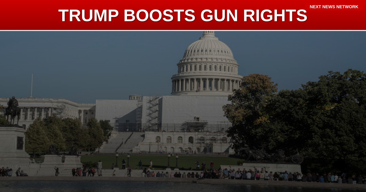 BREAKING: TRUMP ADVANCES SECOND AMENDMENT WITH NEW LEGISLATION