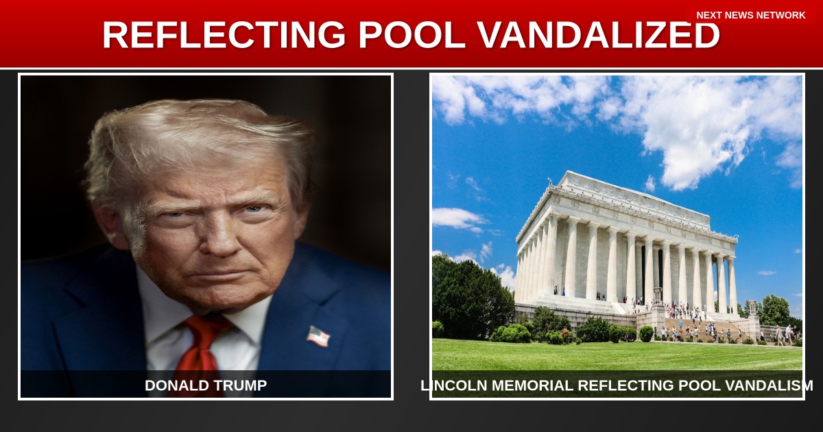 EXPOSED: SHOCKING Vandalism at Lincoln's Reflecting Pool Uncovered; Trump Calls for Justice