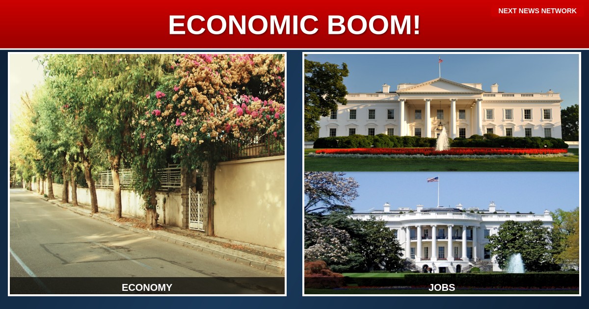 BREAKING: TRUMP ADMINISTRATION'S ECONOMIC MASTERSTROKE! 350,000 JOBS ADDED IN JULY!