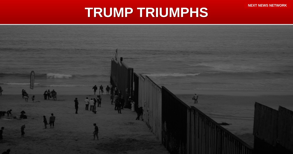 BREAKING: TRUMP'S BORDER SECURITY VICTORY SLASHES ILLEGAL CROSSINGS BY 30%