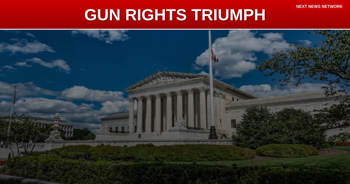 BREAKING: TRUMP ADMINISTRATION SCORES MASSIVE WIN FOR GUN RIGHTS IN SUPREME COURT RULING!