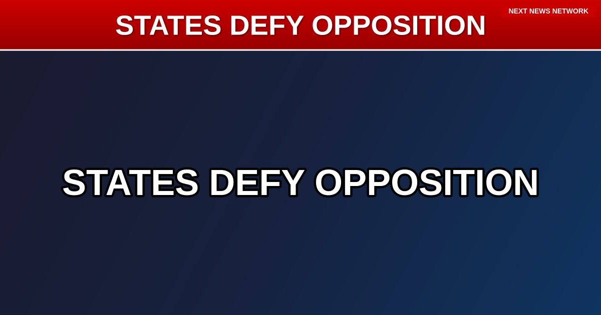 BREAKING: States STAND FIRM on GUN RIGHTS Despite Leftist Opposition