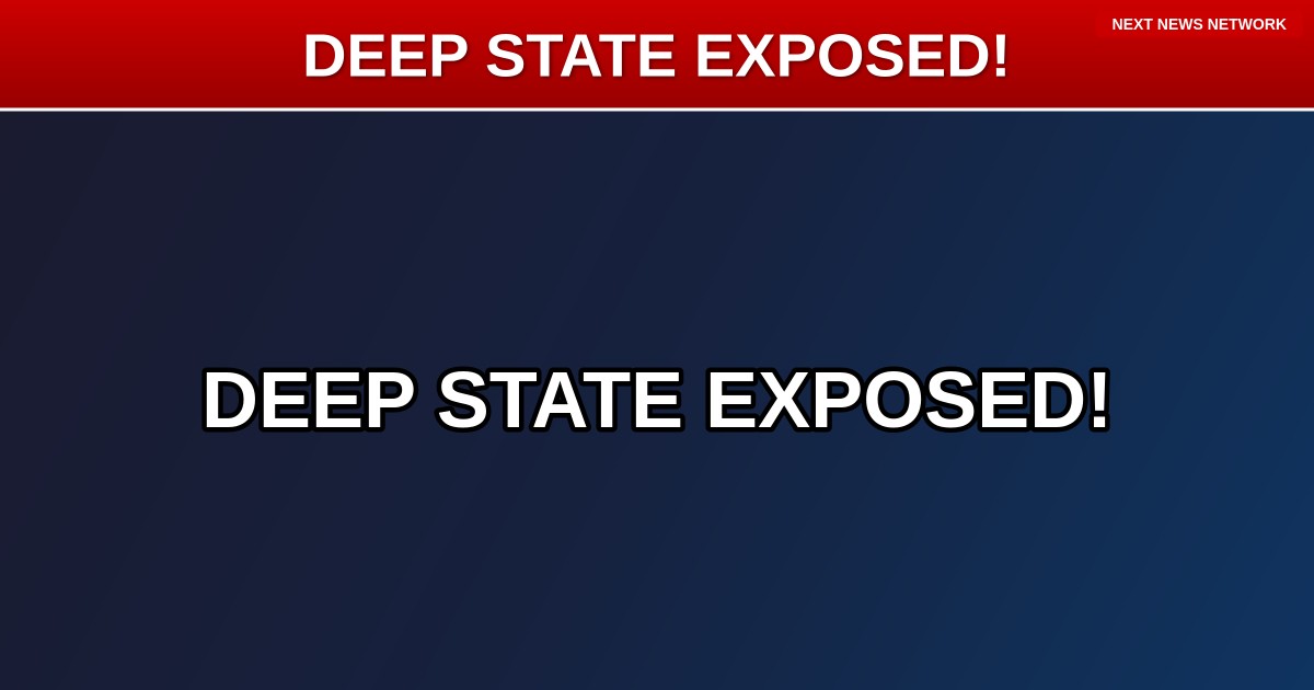 EXPOSED: Deep State Operatives Behind DEVASTATING Leak Scandal to Undermine TRUMP