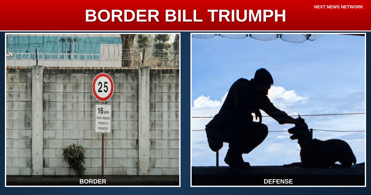 BREAKING: SENATE APPROVES BILLIONS FOR BORDER DEFENSE, A MASSIVE WIN FOR AMERICA FIRST!